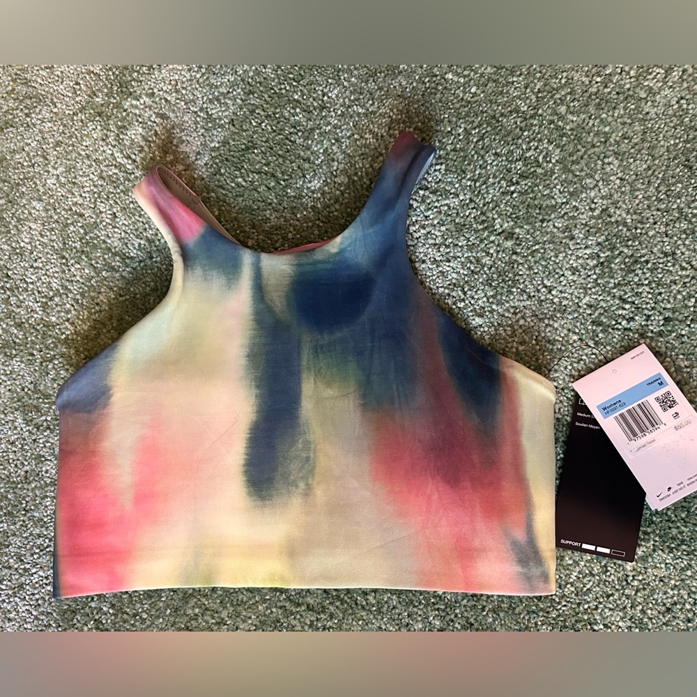 NEW Nike One Women's Artist CollectionMedium-Support Sports Bra - Size M